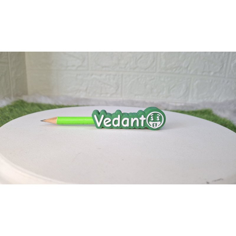 PencilPal— Custom 3D Printed Name Pencil Topper