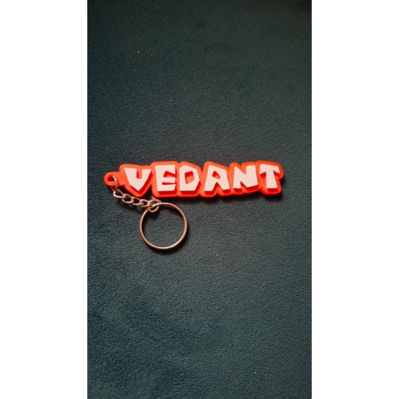 Custom Name Keychain