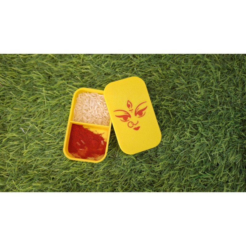 PujaBox- Personalised Roli Chawal Storage Box