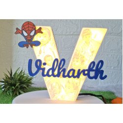 Custom Lithophane Letter Lamp